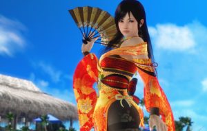 DOAXVV　こころ（正月）SSR水着 暁光の錦