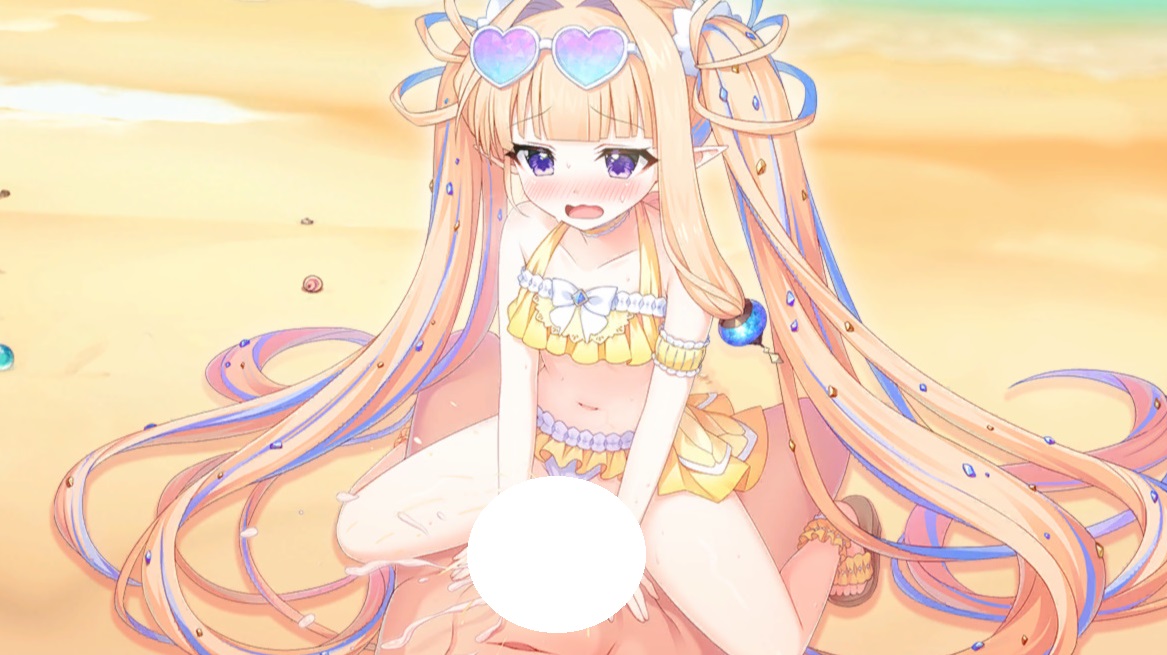 【りりあん】UR プリズム（水着） エロ・寝室シーン