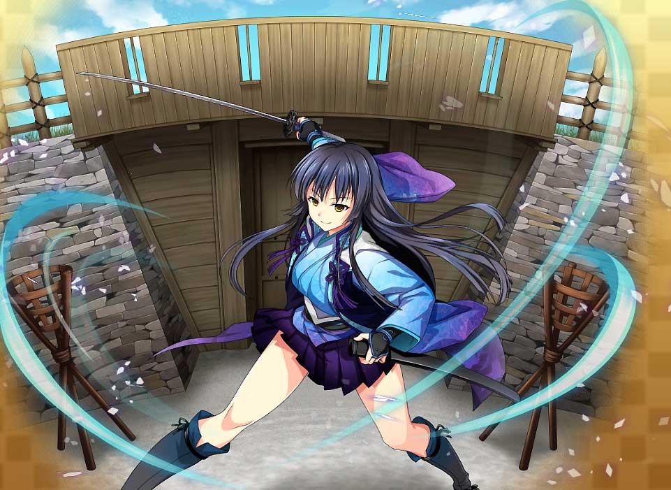 【戦国恋姫オンライン×八剱伝】コラボ　星5 ［里巳女武者］志乃　エロ・寝室