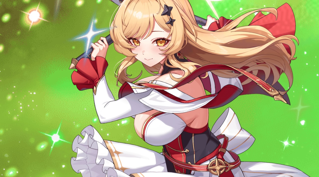 【クルスタ】星３ シルヴィ［戦嵐の轟天使］ 変身シーン