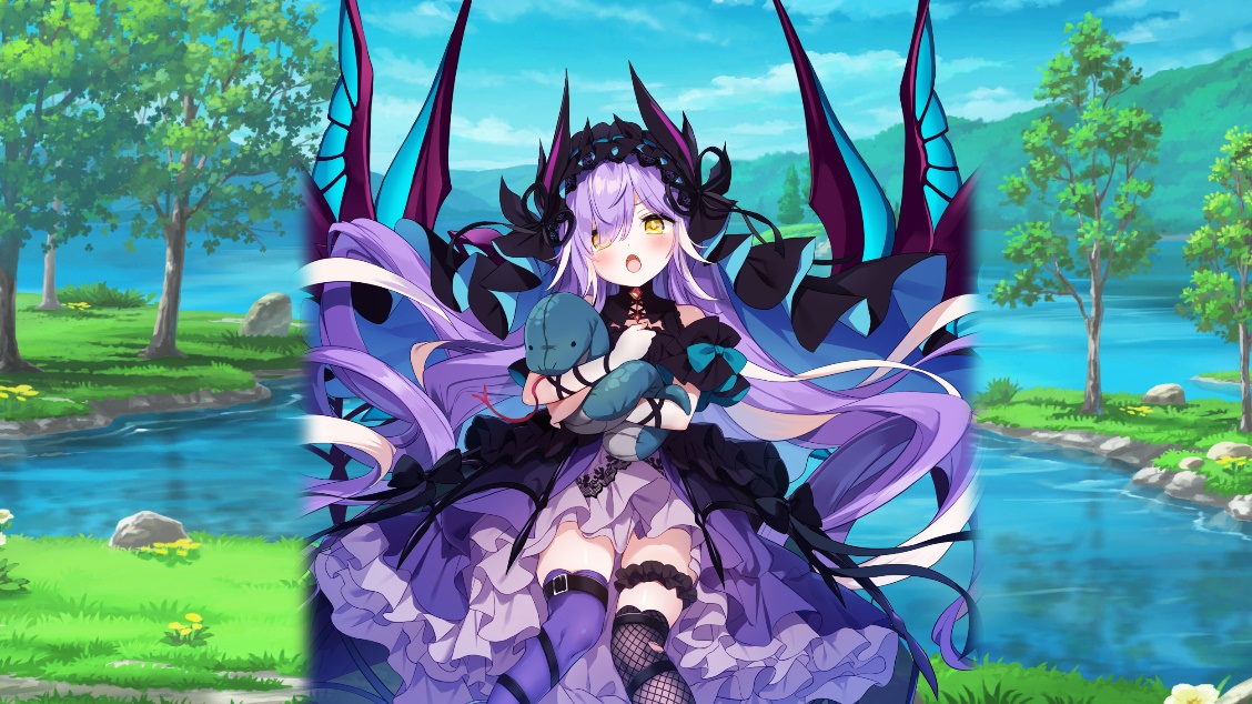 【モンスター娘TD】 ニーサ【ニーズホッグ娘】2.5周年　エロ・寝室