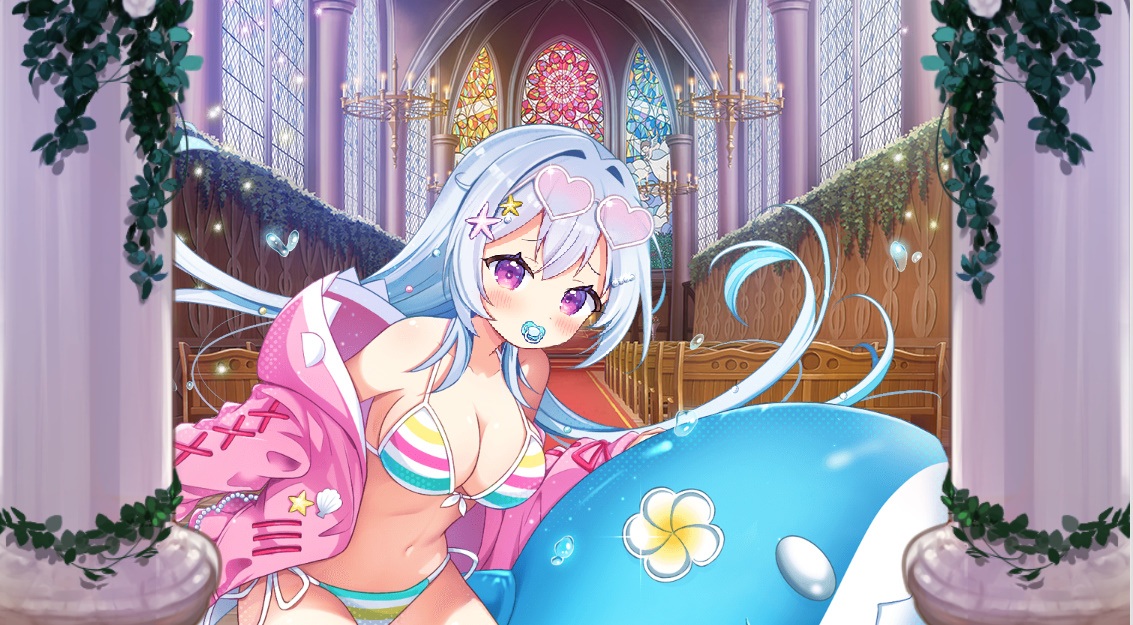 【エンクリ】星３レモラ（水着）寝室・エロシーン