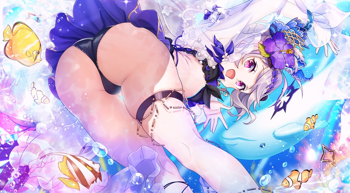 【エンクリ】星３サタン(3.5th) 水着 寝室・エロシーン　3.5周年