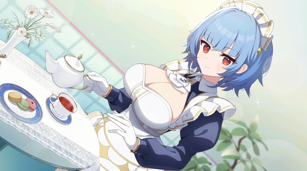 【マブガル】SSR リュシー・ムーアクロフト 【忠義の狂犬メイド】寝室・エロ