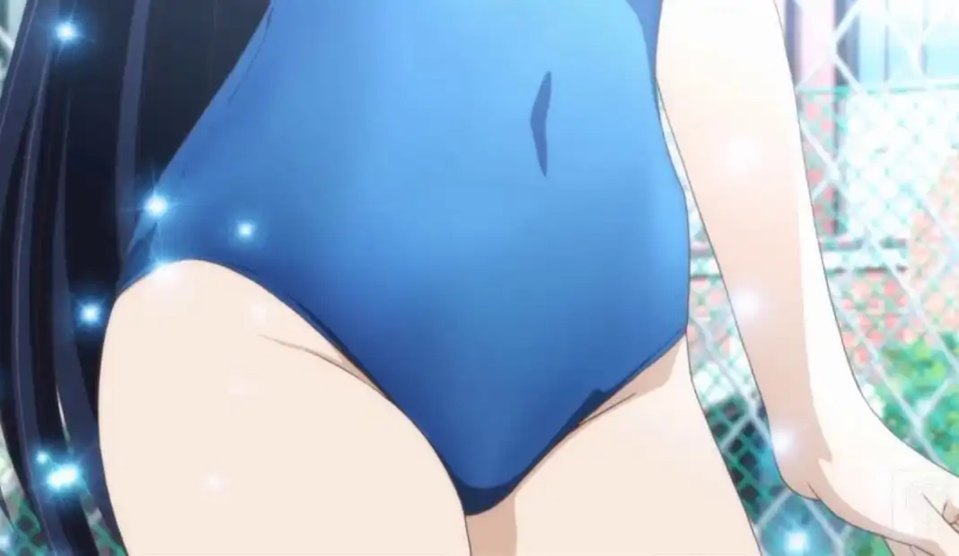 黒羽寧子(くろはねこ) アニメ「極黒のブリュンヒルデ」 スク水①