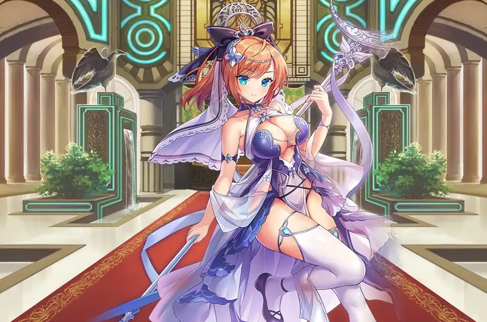 【神姫プロジェクト】SSR アリサ ［月華の舞巫女］エロ・寝室シーン・9周年