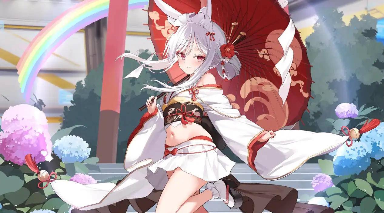 ［白うさぎの純情］ 蘭美 クルスタ