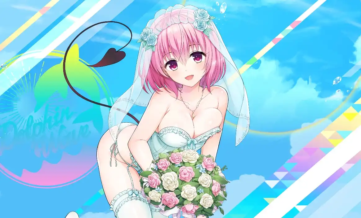 【ドルウェブ】UR モモ　セクシーウェディングドレス